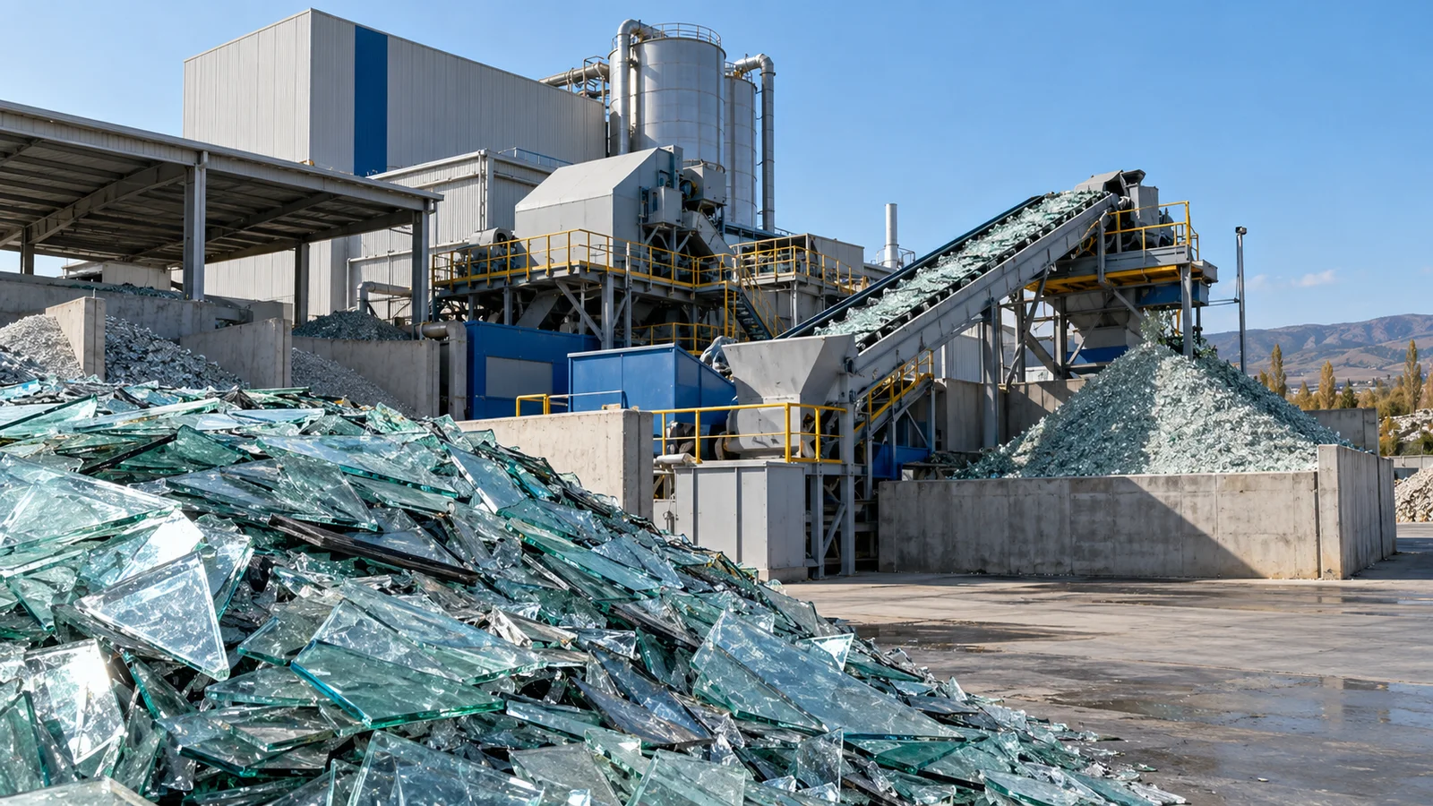 Roumanie : ABS 2000 ouvre à Buzău une unité de recyclage du verre de 80 000 tonnes par an